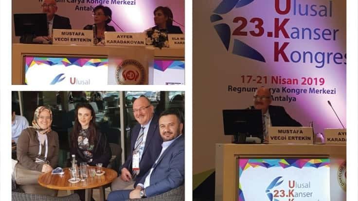 23. Ulusal Kanser Kongresi’ndeyiz!